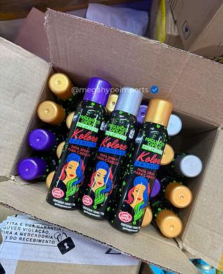 Tinta da alegria Spray temporário