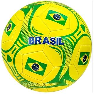 Bola Futebol Couro Sintético Brasil N5 Copa do Mundo
