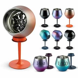 Taça Térmica Copo Prismática Cocktail 2 Em 1