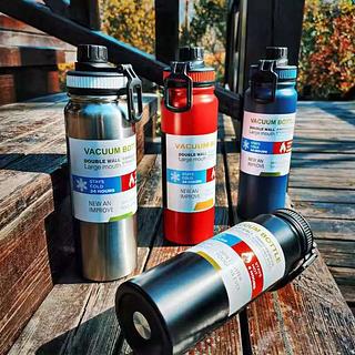 Garrafa Térmica 800ml garrafa espacial Quente & Frio (sem logo)