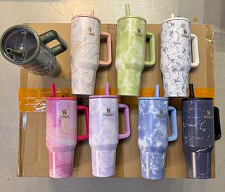 Copo Térmico Vedado Marmorizado 1200ml