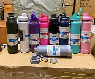 Garrafa Térmica 1000ml c/ base Emborrachada + Difusor