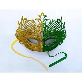 Máscara Torcida Glitter Premium Brasil