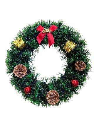 Guirlanda Natalina Decorativa 30 Cm Enfeite Porta