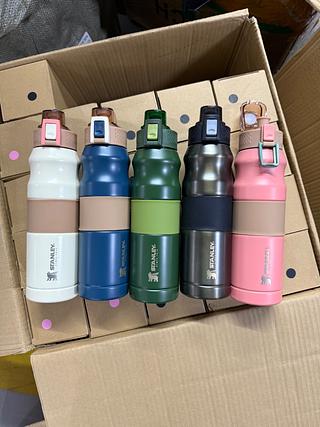 Garrafa Flip c/ Botão 680ml (Com ou Sem LOGO)