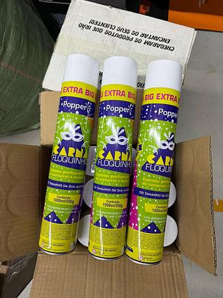 Espuma Spray Neve / Carnaval/ Copa do Mundo Gigante