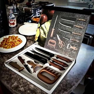 Kit Churrasco 8 peças Gourmet Premium