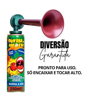 Buzina Da Alegria Carnaval Copa Do Mundo Festa Jogos 250ml A Gás
