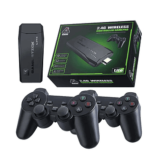 GamePad +10.000 Jogos 2 Controles sem Fio TV/PC