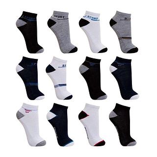 Kit 12 Pares De Meias Soquete